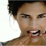 Utilice seda dental